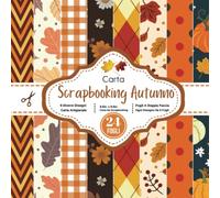 Carta Scrapbooking Autunno: bifacciale per origami carta, per autunno e autunno, scrapbooking, decorazioni, scrapbook, carta fai te di carta ... 'album sfondo biglietto d'auguri di carta