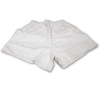 Carta Sport - Pantaloncini da Rugby della Nuova Zelanda, Bambino, Pantaloncini, RSZW28, Bianco, 28"