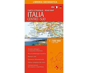 Carta Stradale d'Italia Centro - Sud 1: 500 000