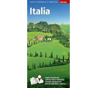 Carta stradale e turistica plastificata. Italia. 1:900.000