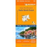 Carta stradale. Italia - Nord Ovest: Map