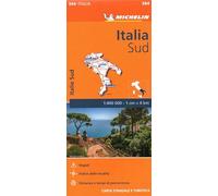 Carta stradale. Italia Sud: Map