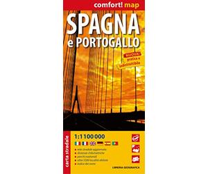 Carta Stradale Spagna e Portogallo - Comfort Map 1: 1100 000
