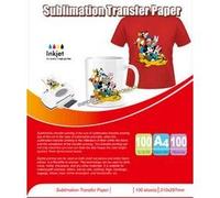 CARTA SUBLIMATICA A3 PER STAMPA CON INCHIOSTRO SUBLIMATICO - FORMATO A3 - 100gr - 100 FOGLI NEW