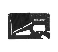 Carta survival Mil-Tec con cordino e custodia