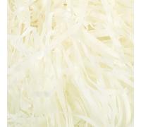 Carta Tagliuzzata Paglia Paglietta per Cesti Paglia per Confezioni 200 Grammi Carta Tagliuzzato per Confezioni Regalo e riempimento di scatole Regalo (Bianco 200g)