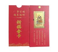 Carta Tai Sui 2025 | Carta Taisui per Capodanno cinese, Feng Shui Tai Sui Carta d'oro 2025 Amuleto della fortuna per ricchezza di successo propizio