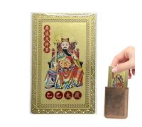 Carta Tai Sui - 2025 Feng Shui Protection Amulet, Anno Del Snake Luck Talisman | Carta D'oro Zodiaco Cinese Tai Sui, Benedizioni Dell'anno, Ricchezza, Buona Energia, Sicurezza Spirituale E