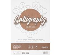 Carta telata A4 Calligraphy Favini - 100 g/mq - bianco (conf. 50 fogli)
