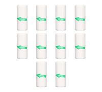 Carta termica, bianca, autoadesiva, 10 rotoli di carta termica per stampante termica, 5,6 x 2,5 cm, mini rotolo di carta da stampa termoadesiva, mini carta da stampa termoadesiva, per etichette, domande sbagliate