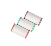 Carta termica, Confezione da 3 o 9 rotoli di carta termica adesiva 57x30 mm for stampanti P1 A6(3Rolls Edge Color)