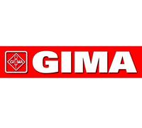 GIMA - Carta termica ECG 80x70 mm x 300 - pacco griglia arancio, confezione da 20 rotoli, 33042