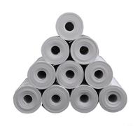 Carta termica per macchina della carta di credito 57x30mm Till Rolls compatibile con per stampante epos - 10pcs(B)