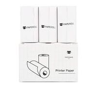 Carta Termica per Mini Stampante, Portatile Senza Fili Bluetooth Carta per Stampante Fotografica in Bianca (3rolls)
