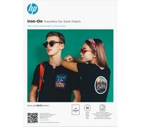 Carta transfer HP Iron-On Transfers A4 10 fogli per tessuti scuri inkjet