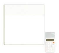 Carta trasparente per appunti | 50 fogli impermeabili Sticky Note Papers | Autoadesivi trasparenti per conservare libri e messaggi promemoria