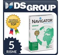 Carta Universal 80 A4 80 gr bianco Navigator conf. 500 fogli