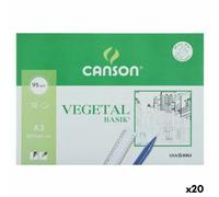 Carta vegetale Canson A3 12 Fogli [20 Unità]
