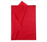 Carta velina, 50 x 70 cm, rosso, 25 fogli