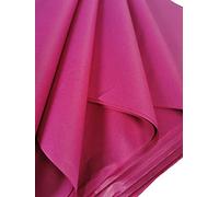 Carta velina rosa fucsia brillante 50 fogli grandi, carta artistica senza acidi, perfetta per confezioni regalo, conservazione, imballaggio, archiviazione e triturazione, dimensioni foglio 70x50 cm