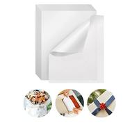 Carta velina senza acidi, grande per riporre vestiti, confezioni regalo, bianco, MG 18 gsm, carta decorativa per schizzi e taglio per lavori artistici e imballaggi, 500 mm x 750 mm, 100 fogli
