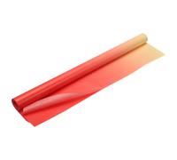 Carta velina sfumata rossa e gialla per 60 fogli, 70x50 cm