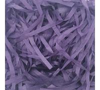Carta velina sminuzzata, Riempitivi for regali in carta triturata tagliata da 100-500 g, riempitivi leggeri e rispettosi dell'ambiente(Deep Purple,100g)