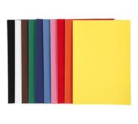 Carta Velour A4 21x30 cm 140 gr Vari colori, 10 fogli.