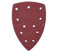 Carta vetrata per mouse Fogli abrasivi per levigatrice per palme 60 pezzi Carta abrasiva all'ossido di alluminio di alta qualità per metallo Legno Gomma Pelle Plastica Pietra (60 maglie)