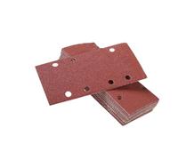 Carta vetrata professionale in alluminio per smerigliatrice pneumatica Dischi abrasivi lunga durata Set a grana multipla Levigatura precisa Carta vetrata adesione forte per smerigliatura