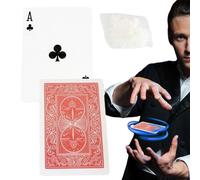 Carta volante con punta delle dita,Trucchi magici Close-up Rotary Card Toys | Carta da gioco volante galleggiante riutilizzabile per bar, riunioni di famiglia, KTV, spettacolo di talenti scolastici