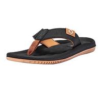 Cartago 82614, Infradito Uomo, Beige, Nero, Marrone, 42 EU