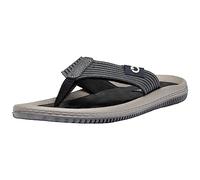 CARTAGO 82614, Infradito Uomo, Grigio Scuro Nero, 47 EU