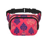 Cartamodelli colorati con motivi alla moda alla moda, borsa messenger unisex da viaggio