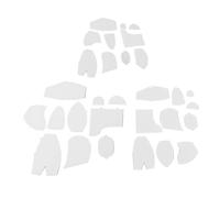 Cartamodelli ZenithAur per orsetti della memoria, inclusi modelli per quilting multipezzo e righelli per realizzare animali commemorativi da indumenti preziosi a casa