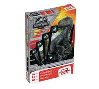 Cartamundi 108420928 Jurassic Park/World Crazy Eights Game, multicolore