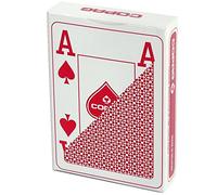 Carte da poker in plastica con indice grande in 4 angoli