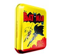 Cartamundi DC Comics Batman Retro Comic Carte da gioco in latta, 55 carte da gioco originali DC Fumetti, ottimo regalo per qualsiasi fan dei supereroi!
