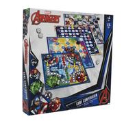 Cartamundi Marvel Games Compendium, Goditi 35 giochi tra cui Morris da uomo, Draughts, Ludo, Ladders Game, ottimo regalo per bambini dai 5 anni in su, multicolore, 4,9 x 26,9 x 26,9 cm