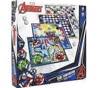 Cartamundi Marvel Games Compendium, Goditi 35 giochi tra cui Morris da uomo, Draughts, Ludo, Ladders Game, ottimo regalo per bambini dai 5 anni in su, multicolore, 4,9 x 26,9 x 26,9 cm