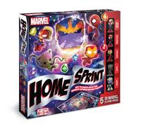 Cartamundi Marvel Home Sprint Gioco da tavolo, 5 pezzi da gioco Marvel inclusi, gioco per famiglie, ottimo regalo per bambini, dai 4 anni in su