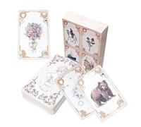 Cartas Tarot 42 Piezas Principiantes Aprendizaje Adivinación Juego Completo Guía Predicciones Espiritualidad Meditación Autoconocimiento Karmas Anteriores Conciencia Bienestar Hombres Celebraciones