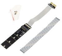 Carte Adattatore Riser PCIe x1 Per SSD M.2 NVMe Con Cavi Flessibili 10 E 15cm