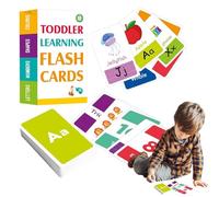 Carte Apprendimento - 2-4 Anni Parole Vista Educative, Numeri Colori Forme, Animali Frutta Oggetti | Flash Card Parole Per Bambini Piccoli Preparazione Scuola Materna