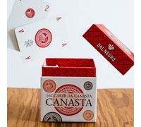 Carte da Gioco Canasta 3 Mazzi di Carte in Cofanetto Set Lusso Dal Negro