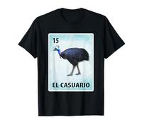 Carte Cassowary messicane El Casuario Maglietta
