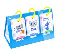 Carte Cognitive di animali per tutti,Carte Flash di educazione animale - 72 carte cognitive di educazione animale per,Gioco di interazione genitore-figlio per l'apprendimento