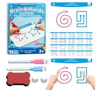 Carte cognitive per coordinazione delle mani, set di attività educative cerebrali, gioco di allenamento mentale per sinistra e destra, giocattolo educativo interattivo per lo sviluppo delle abilità