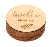Carte Commemorative in Legno a Doppia Faccia 12 Pezzi