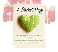 Carte Cuore Tascabile - Ricordo Di Incoraggiamento A Tema Golf - Pietre Con Design A Cuore E Affermazioni Positive,Per Ringraziamento Festa Della Mamma Bambini Amici Nonni Adolescenti Figlie San Natal